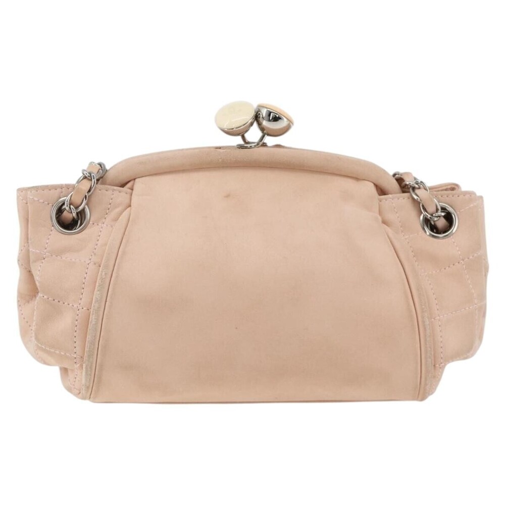Chanel Kisslock Accordion Leather Small